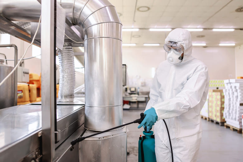 sistema CIP per il lavaggio e la sanificazione di impianti alimentari